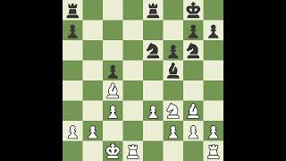 Deadly Knockout and Checkmate! Queen's Pawn Opening: Mikėnas Defense #chessblitz #chessonline