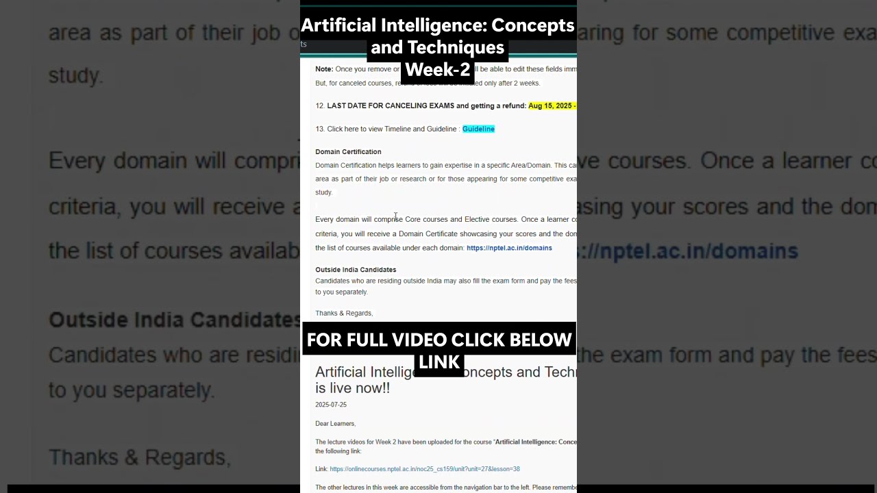 NPTEL Artificial Intelligence Concepts And Techniques Week 2 Assignment Answers NOC25 CS159