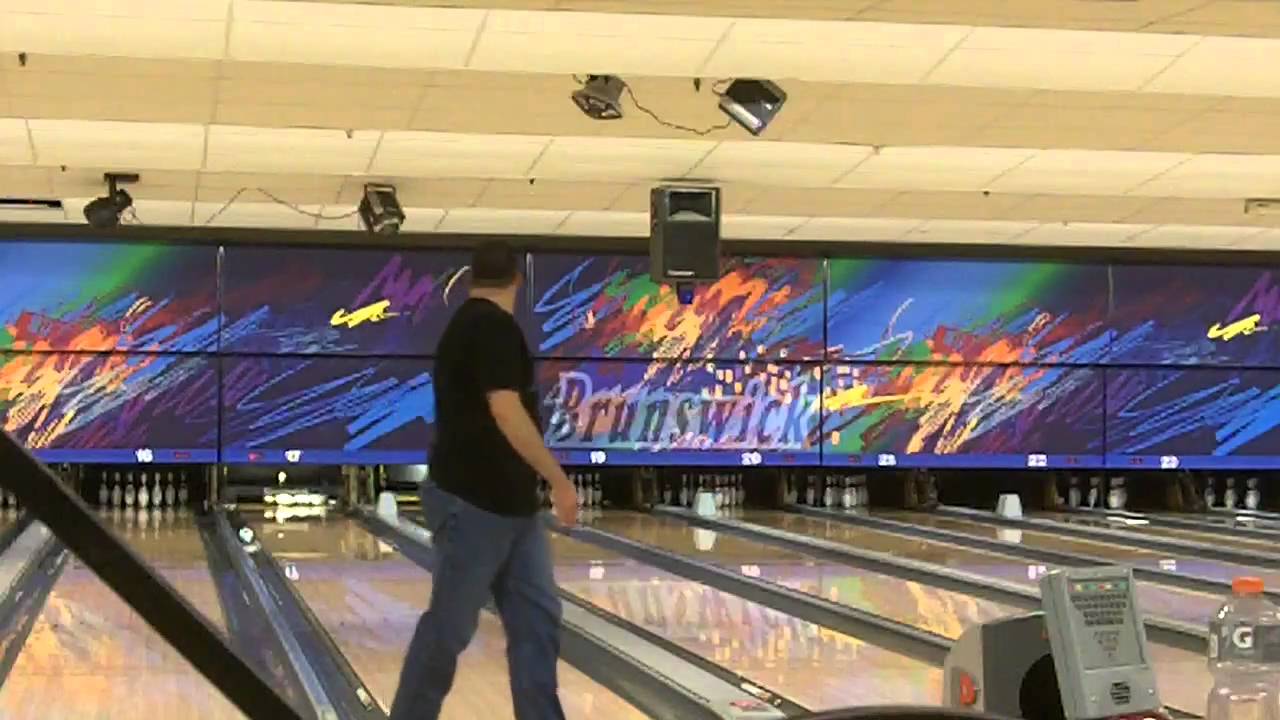 Me vs. Bowler4ever vs. Jason at Brunswick Zone in Lowell (From 10/20/10) Part 4