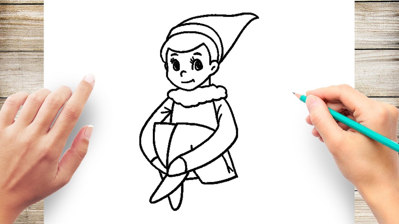 How To Draw elf Step by Step - YouTube