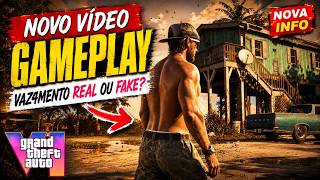 ACABARAM DE VAZAR UMA GAMEPLAY DE GTA 6...