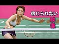 気品と実力で魅了したバドミントンの女王