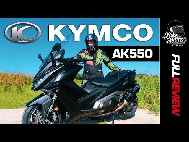 Udgangspunktet sanger Sygdom Kymco AK550 Test Ride and Review | Maxi Scooter Power! - YouTube