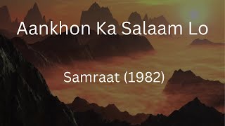 Aankhon Ka Salaam Lo | Samraat | Lata Mangeshkar, Mohammed Rafi, Manna Dey | Laxmikant Pyarelal
