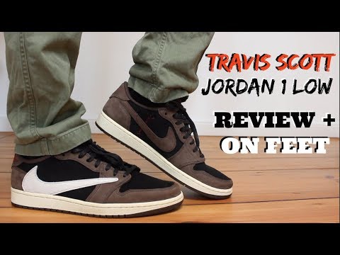 Jordan 1 Low Golf TRAVIS SCOTT “EARLY LOOK” + On Feet 