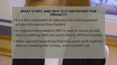 What Is MPC And Why Is It Important For Privacy? - Talking Tech Trends