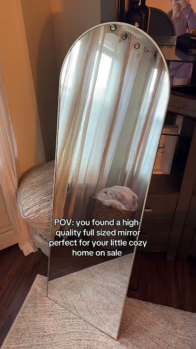Affordable Gold Arched Mirror Adds Elegance to Your Space