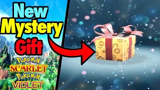 NEW mystery gift in Pokemon scarlet and violet