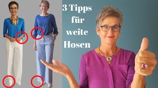 So trägst Du weite Hosen  der Trick mit dem Oberteil