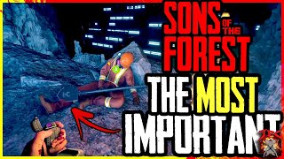 The Most Important Thing In Sons Of The Forest! Shovel Location And Cave Full Guide