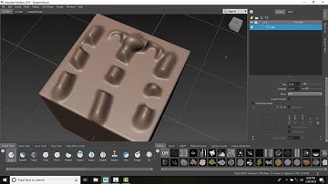 Mudbox 03 23 Sculpt Tool   Freeze