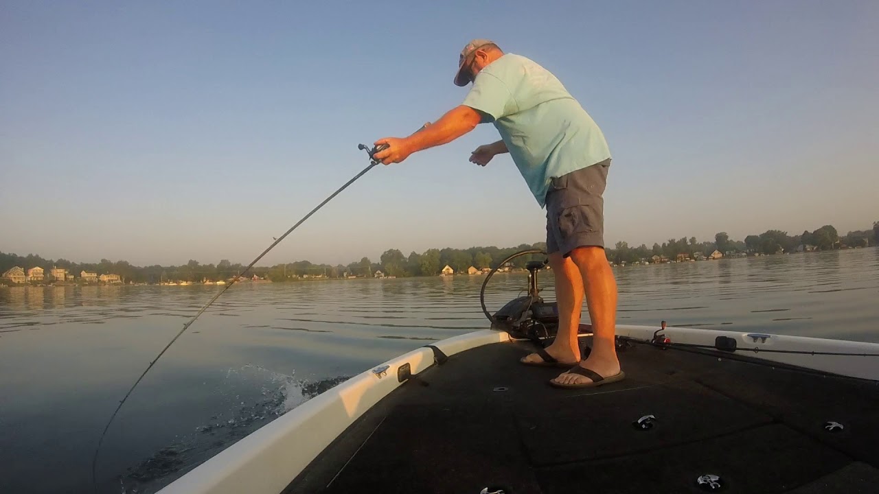White Lake Swim Bait Fishing YouTube