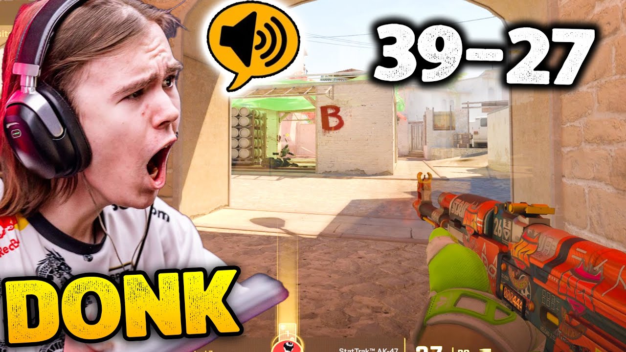 Donk 39 kills ft lilpeepfan- This is a CRAZY FACEIT match - YouTube