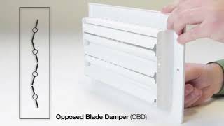 Shoemaker Opposed Blade Dampers (OBD) vs. Multi-shutter Dampers
