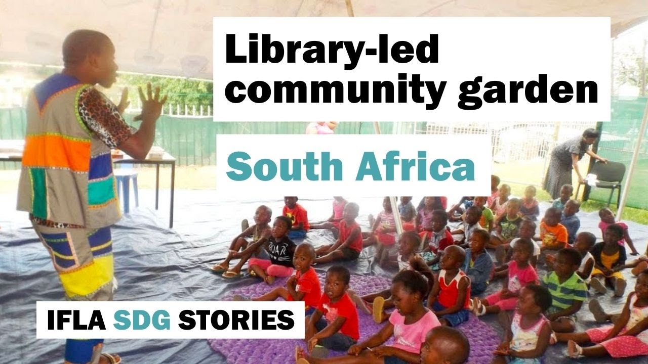IFLA SDG Stories: Library-led community garden feeds people, builds skills and boosts employability