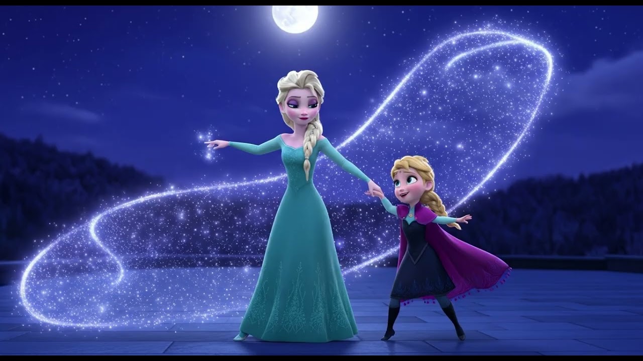 Little Princess Moon Dream 🌙💖 | Elsa With Daughter | Kids Song