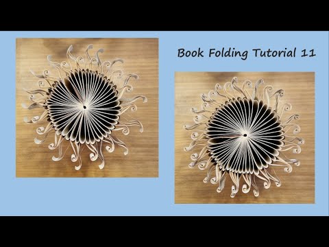Book Folding Tutorial 11 / Anleitung zum Bücher falten 11 / 折书
