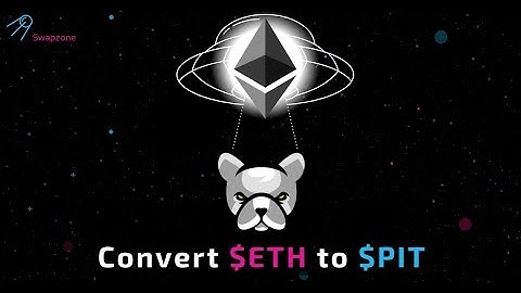How to swap ETH to PIT - Ethereum to Pitbull exchange guide