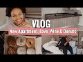 Weekend Vlog | NEW CITY, NEW APARTMENT, LONG DISTANT RELATIONSHIP, WINE & DONUTS