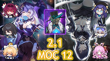 [Honkai: Star Rail] 2.1 Memory of Chaos 12 / MoC 12 : BS+Kafka DoT & Acheron Hypercarry