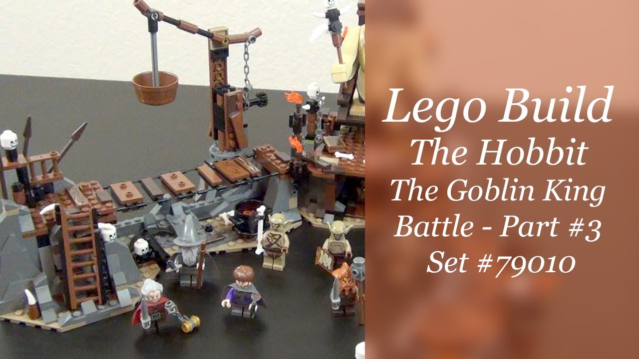 LEGO Build - The Hobbit The Goblin King Battle Set #79010 - Part 3 