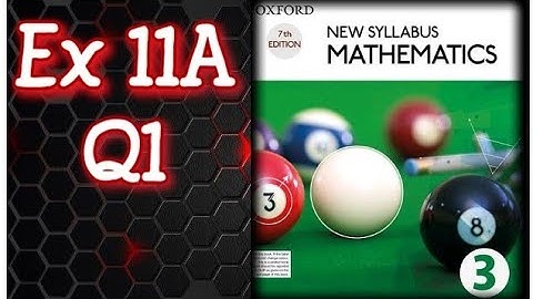 Q1 || Ex 11A || D3 || Congruence and Similarity Tests