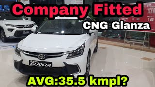 Company/Factory fitted CNG G Glanza Variant,(second top variant)