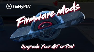 Onewheel Firmware Modification: Improve Performance of Your GT & Pint
