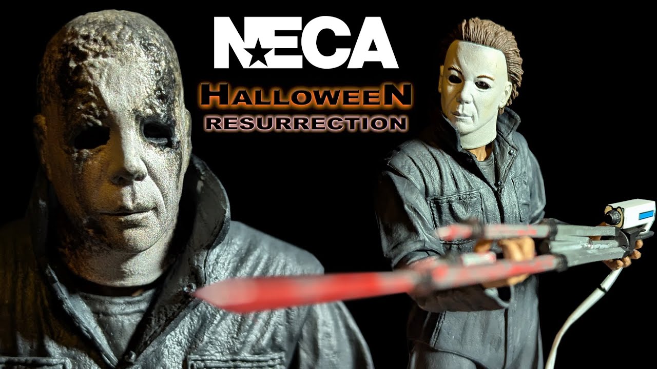 NECA Ultimate Halloween Resurrection Michael Myers Action Figure Review