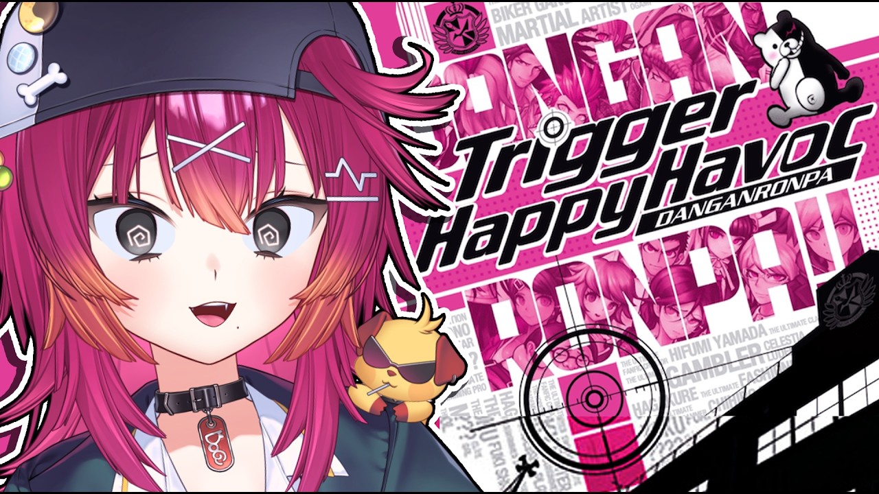 【First Time Playthrough】MY FAV CHARACTER DIED?? 😭【Danganronpa: Trigger Happy Havoc】
