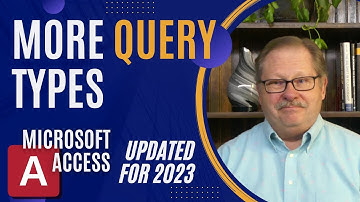 A Guide to Query Types in Access for Data Analysis