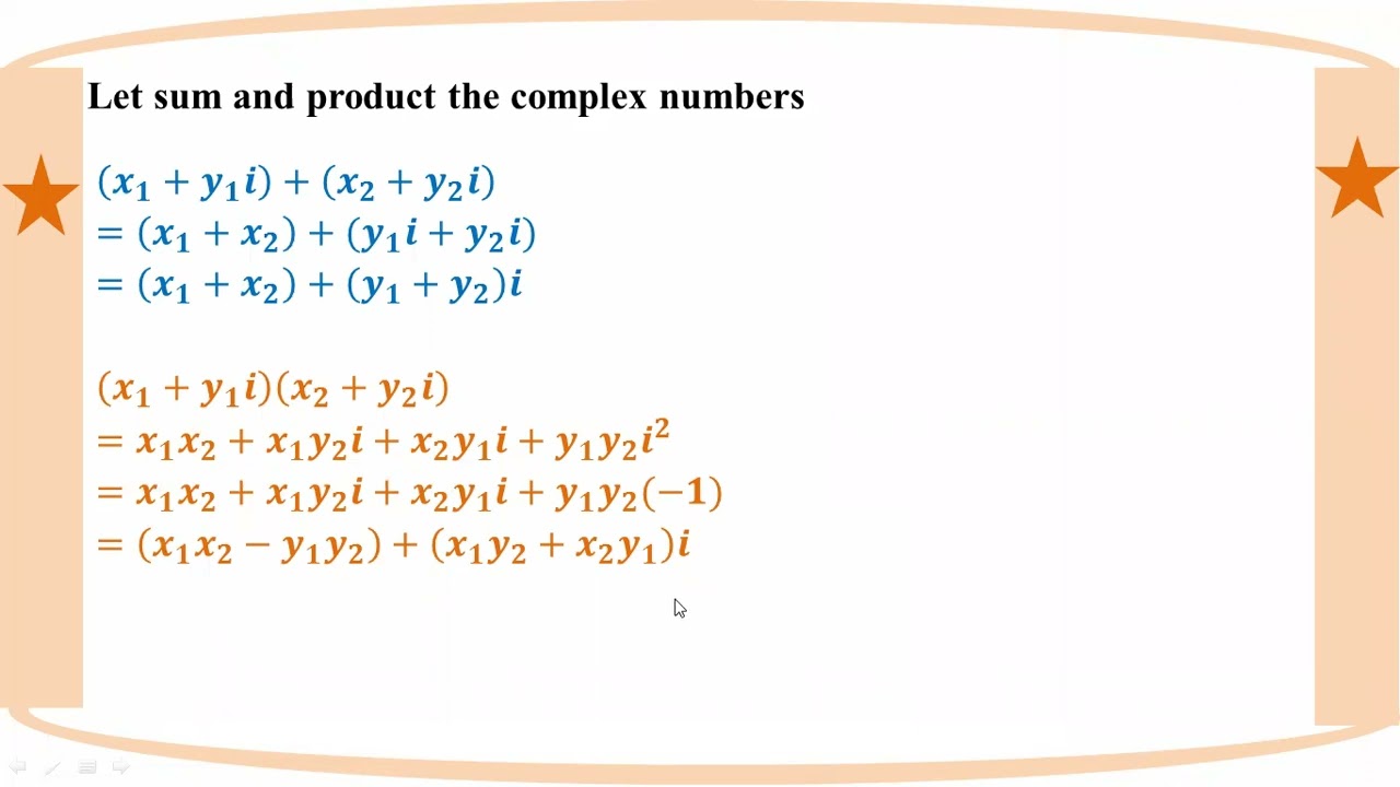 # Grade 12 Math (ch 1) Complex number
