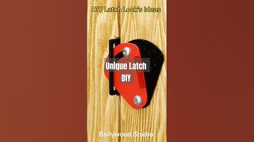 unique Latches Ideas Door Lock #trending #diy #5minuteeverything #latch #latch #shortvideo #shorts