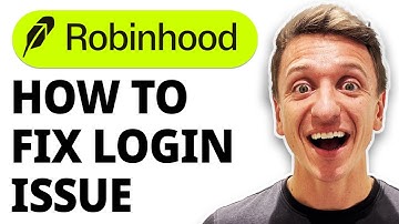 How To Fix Robinhood Login Issue [2025 Guide]