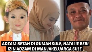 Adzam tak mau pulang ingin bersama Rizki dan Sule, mau lihat pernikahan sang kakak natali beri izin.