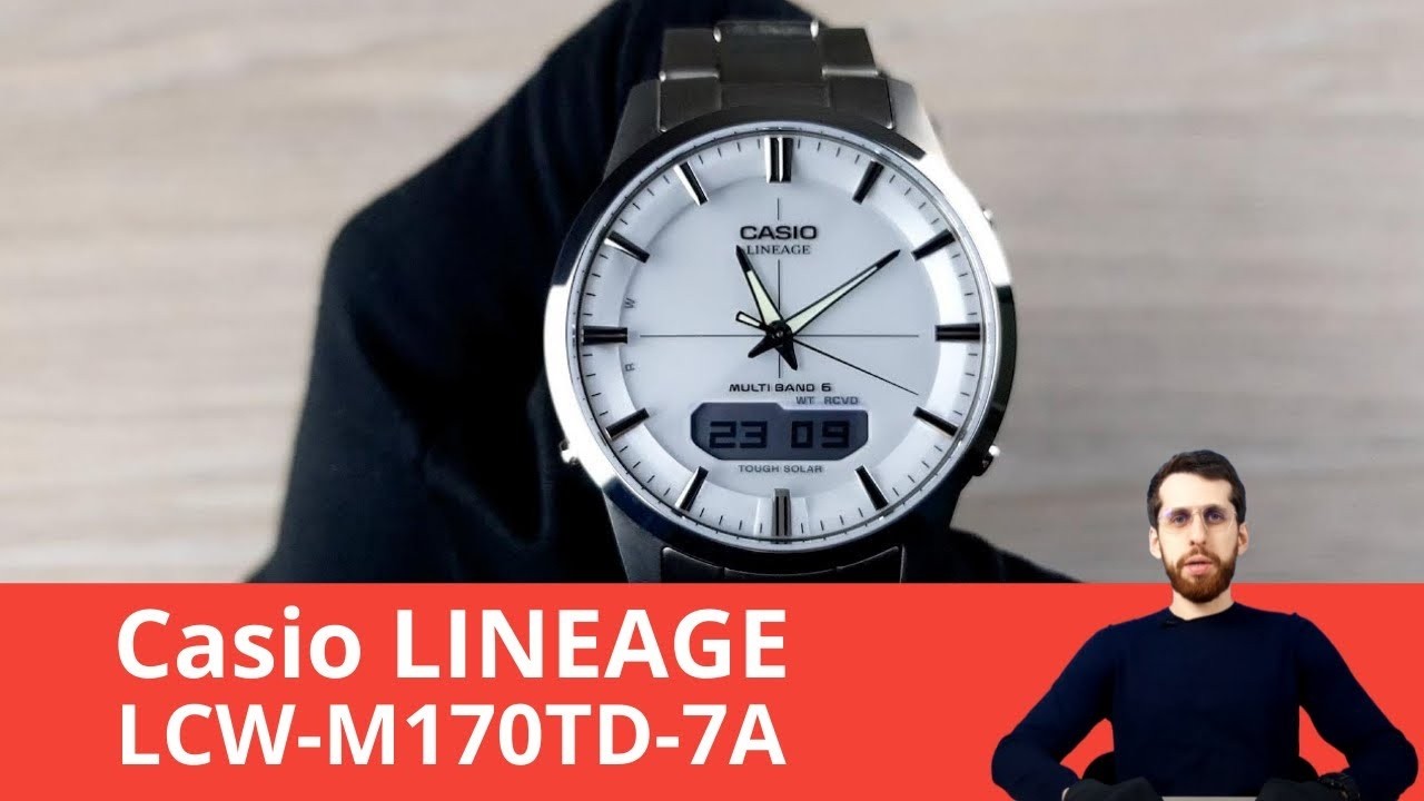 Lightweight and Multifunctional / Casio LINEAGE LCW-M170TD-7A