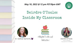 Deirdre O'Toole: Inside My Classroom