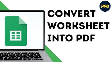 How to convert multiple worksheets into single PDF ?