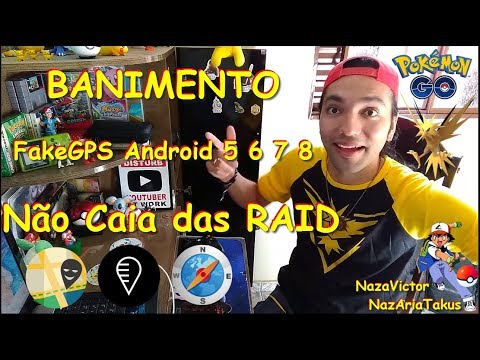 FLY Fake GPS JoyStick para POKEMON GO BANIMENTO RAID LEGENDARY Android 5 6 7 8 Funcionando 2019