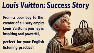 How a Homeless Boy Created Louis Vuitton || Learn English Through Story Level 3 🔥 || Graded Reader ✅