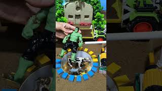 Mini tractor &amp; mini water pump | DIY farming machine #shorts #ytshorts #shortsfeed