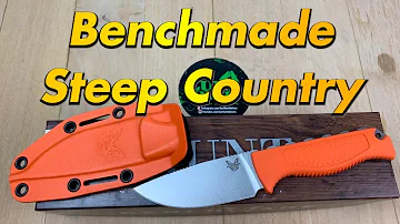 Benchmade Steep Country  super lightweight,great ergos and grippy !!