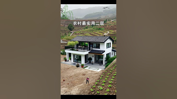 The most practical one-story rural self-built house, villa design, homestead building