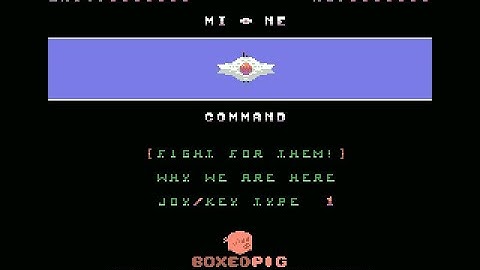 Mine Command ( MSX ) MSXDev Compo 2023