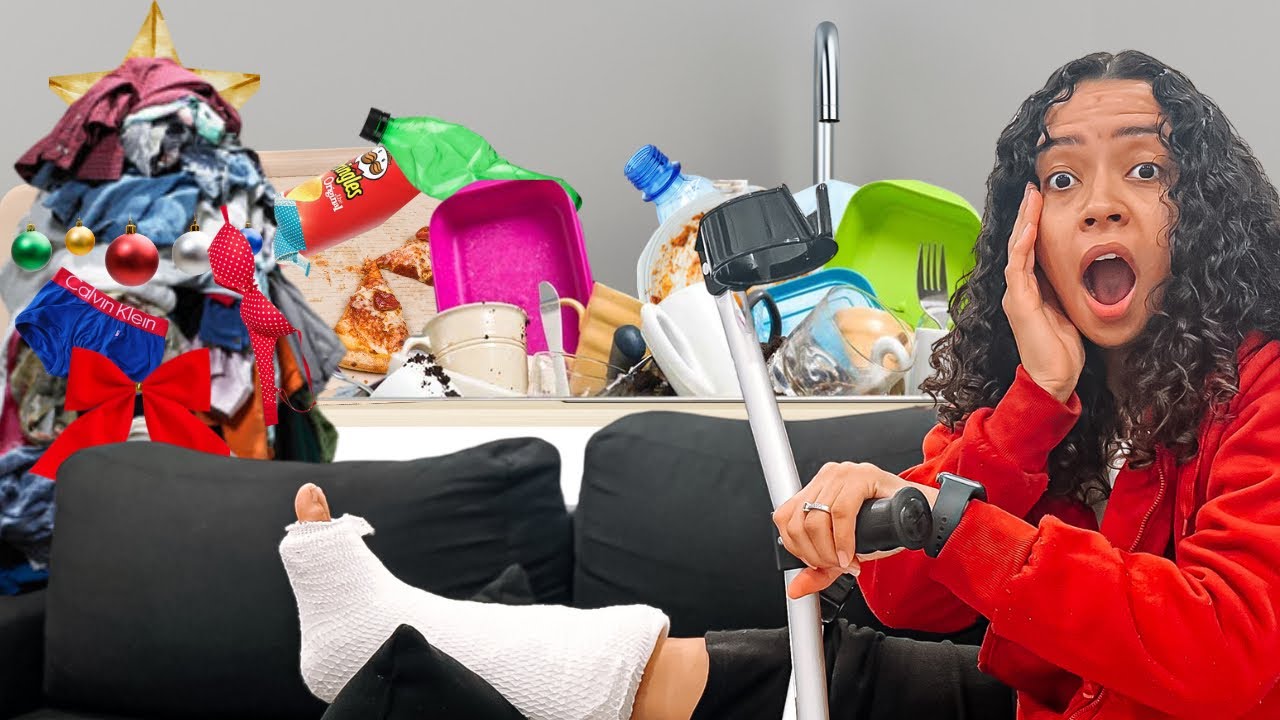 FAXINA FORÇADA: SUPERANDO OBSTÁCULOS COM PÉ QUEBRADO