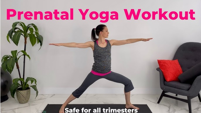 Pregnancy Yoga For First Trimester (safe for all trimesters) 