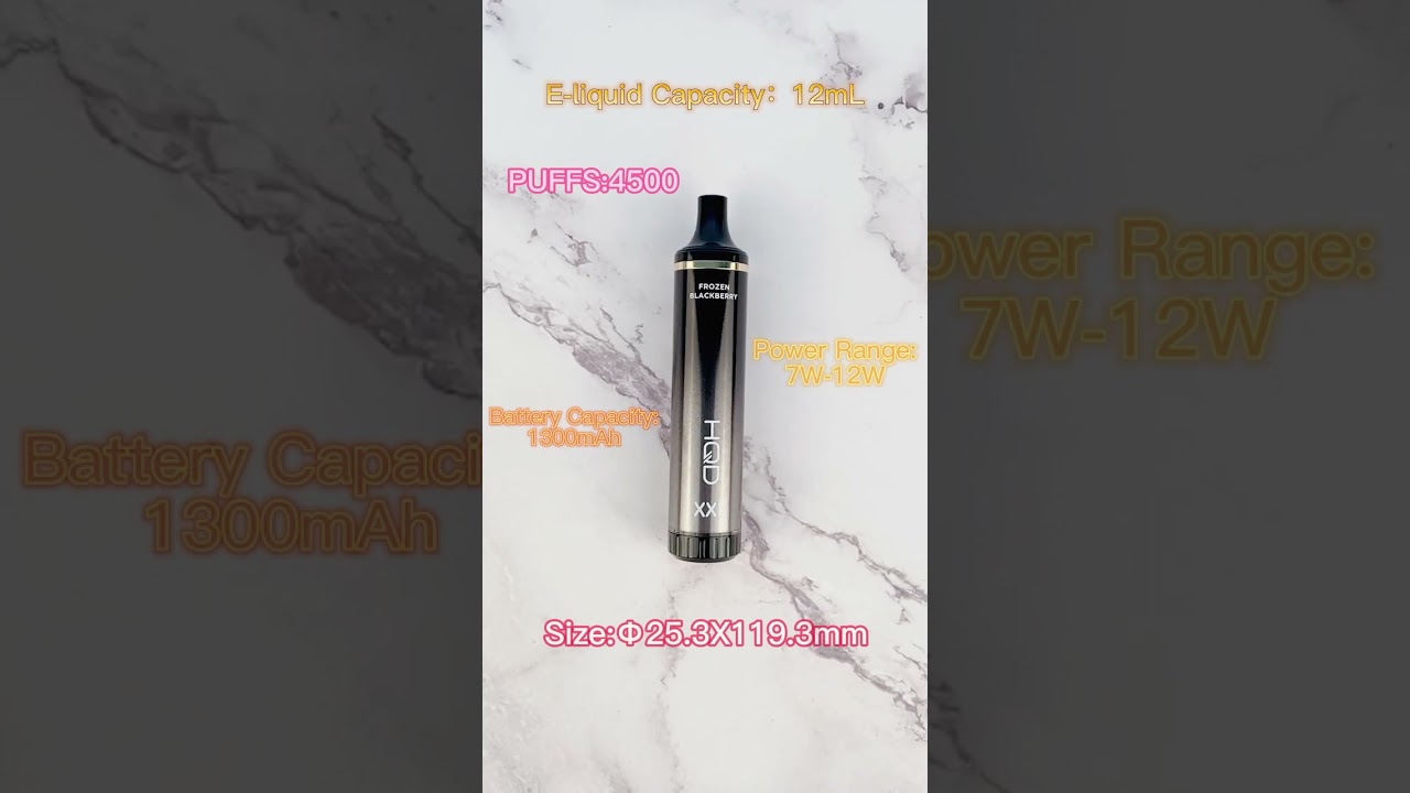 HQD XXL - vape with 23 flavors best quality