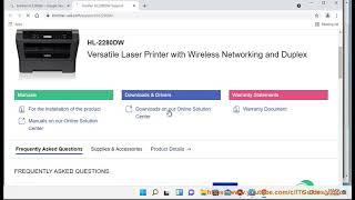 Download Brother HL-2280DW Wireless Monochrome Multifunction Laser Driver for Windows 10/8/7/2000 screenshot 5