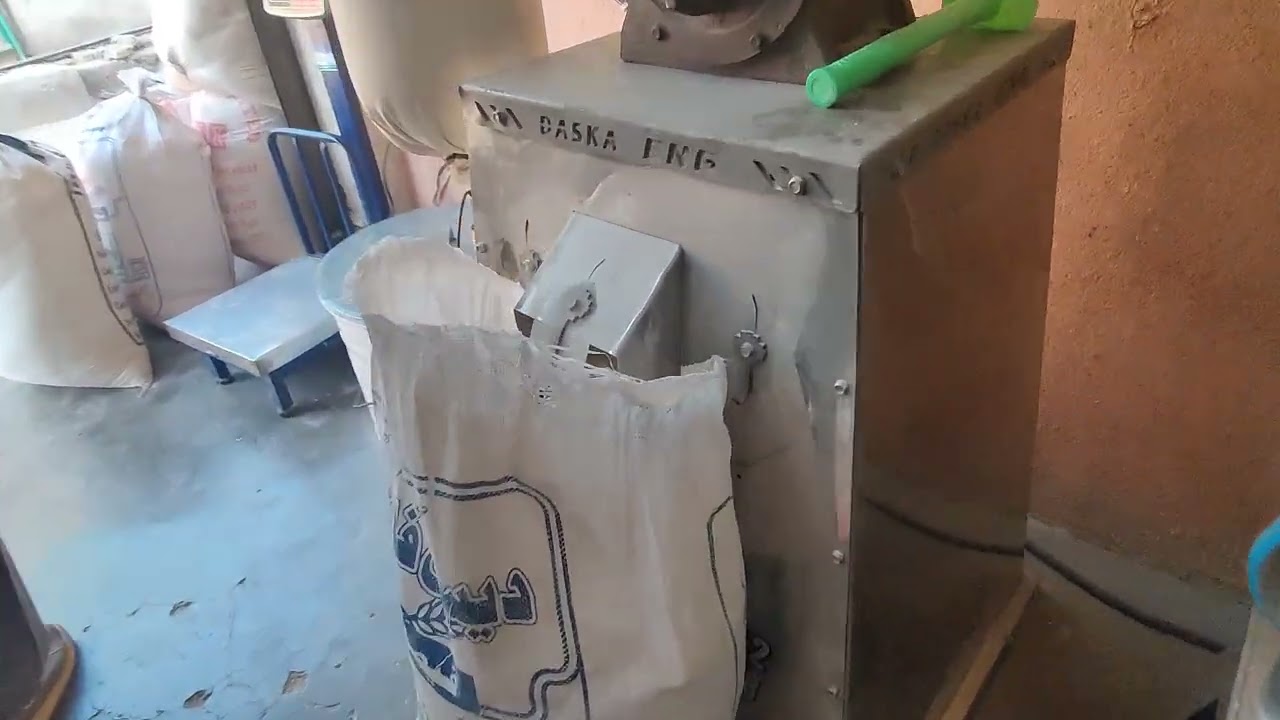 Wheat Grinding Machine work Amazing New technology || Technical production skills 