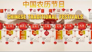 中国农历节日|传统节日| Chinese Traditional Festivals Overview | Lunar Calendar | Learning Chinese
